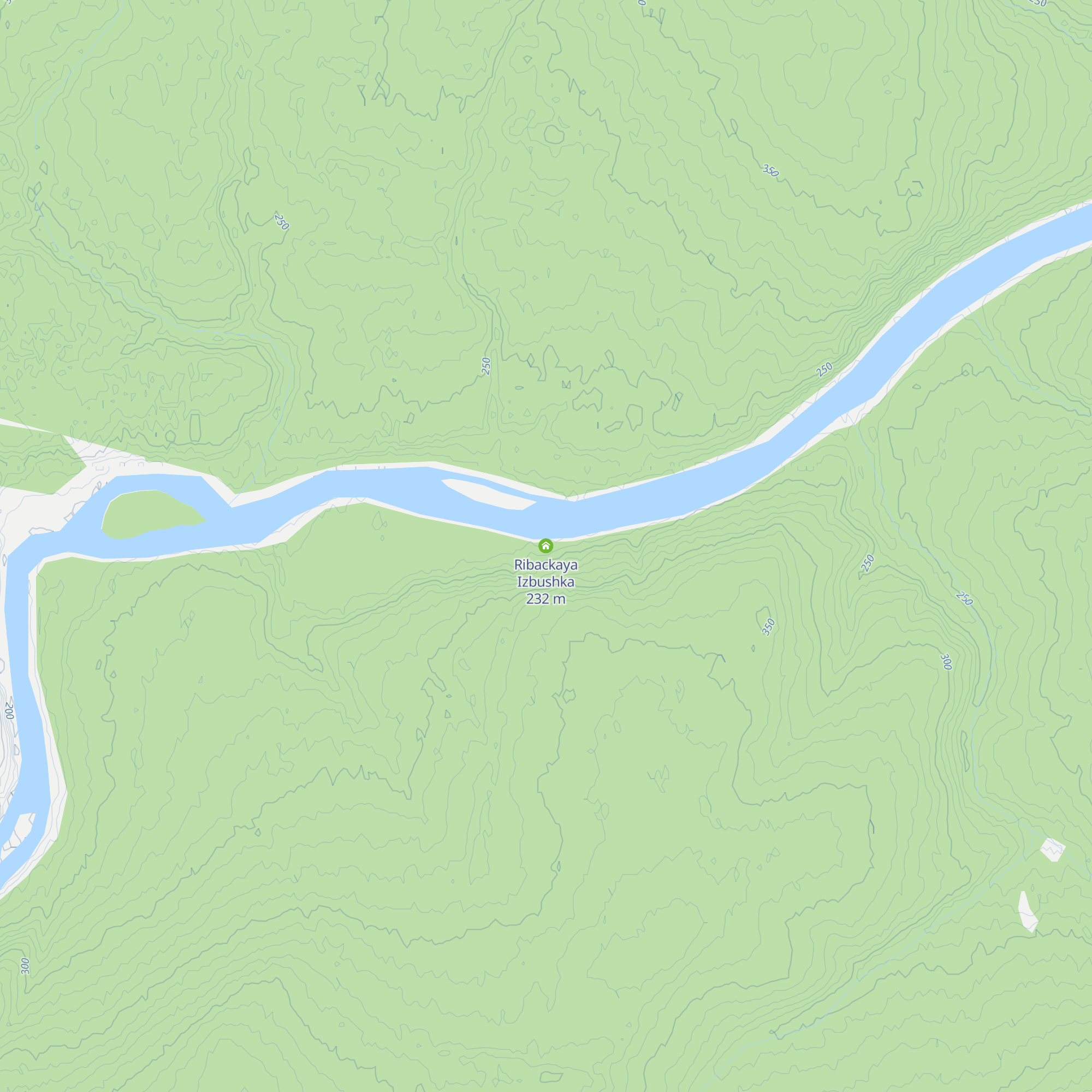 Ribackaya Izbushka map