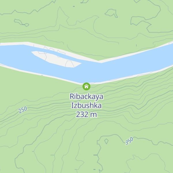 Map of Ribackaya Izbushka