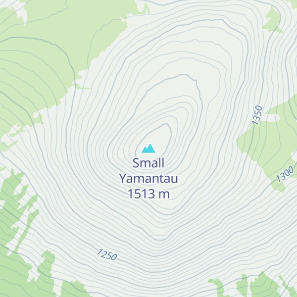 Map of Small Yamantau