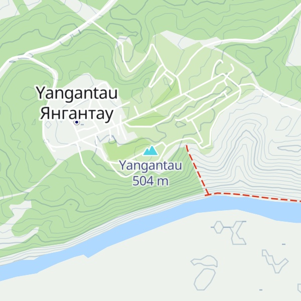 Map of Yangantau