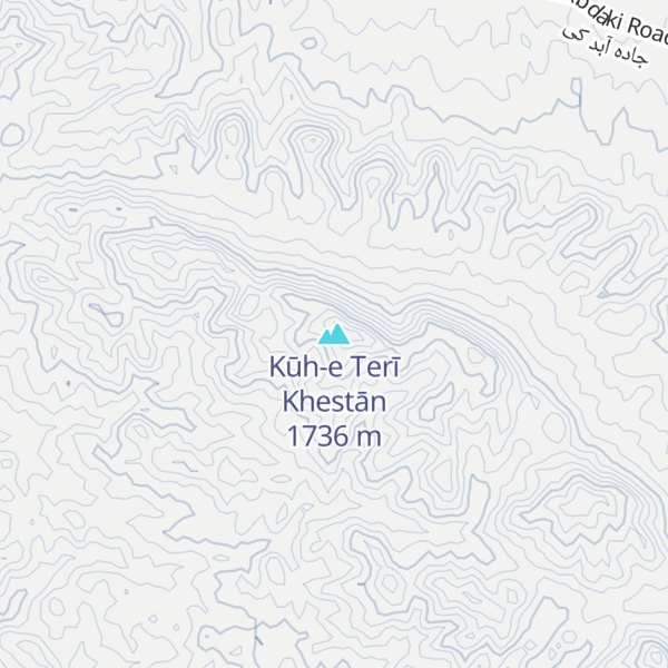 Map of Kūh-e Terī Khestān