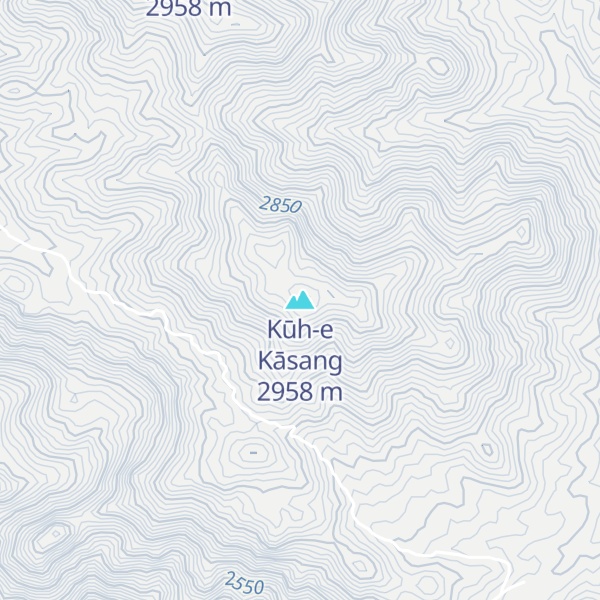 Map of Kūh-e Kāsang