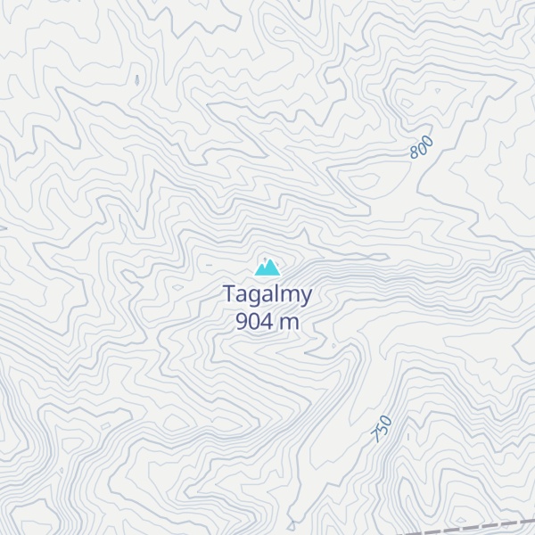 Map of Tagalmy