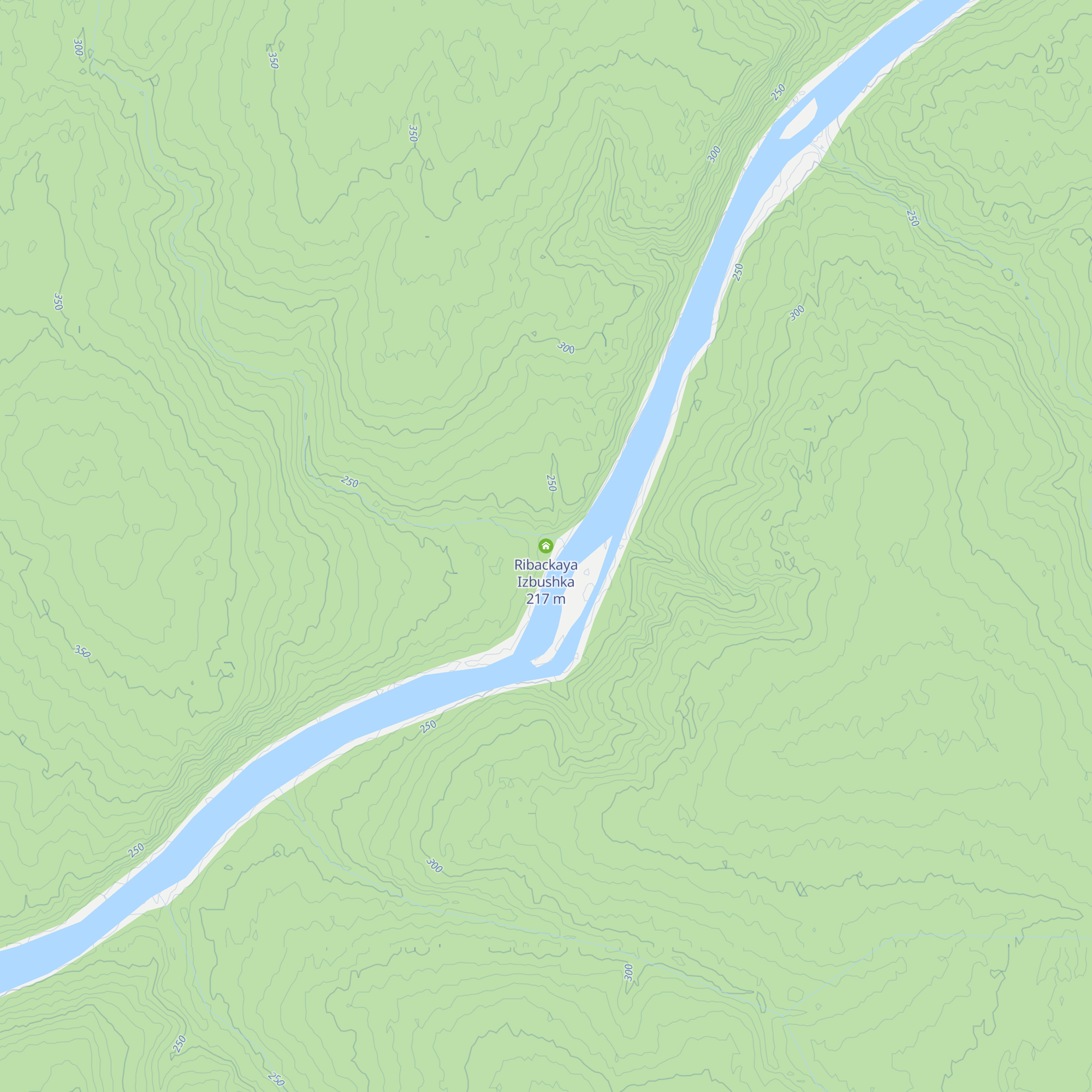 Ribackaya Izbushka map