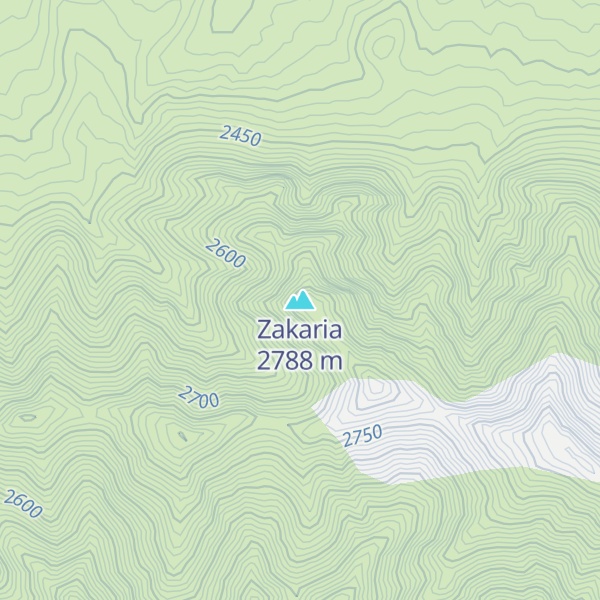 Map of Zakaria