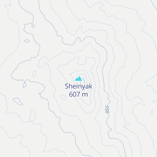 Map of Sheinyak