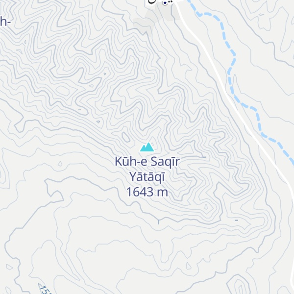 Map of Kūh-e Saqīr Yātāqī