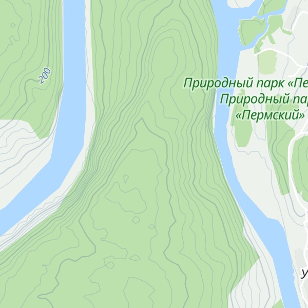 Map of Kamen Filin