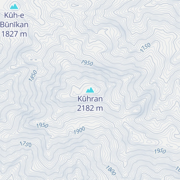 Map of Kūhran