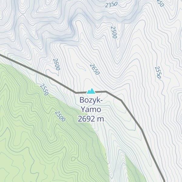 Map of Bozyk-Yamo
