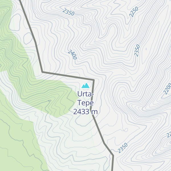 Map of Urta-Tepe