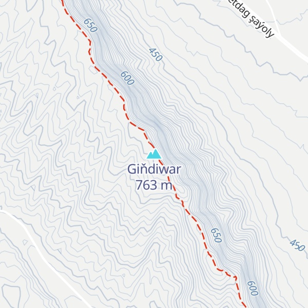 Map of Giňdiwar