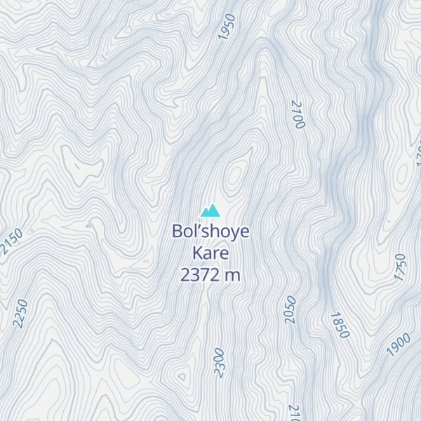Map of Bol’shoye Kare