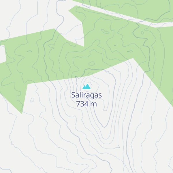 Map of Saliragas