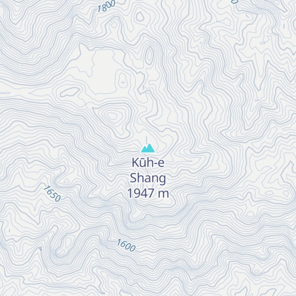 Map of Kūh-e Shang