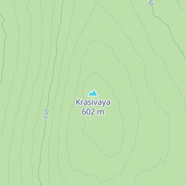 Map of Krasivaya