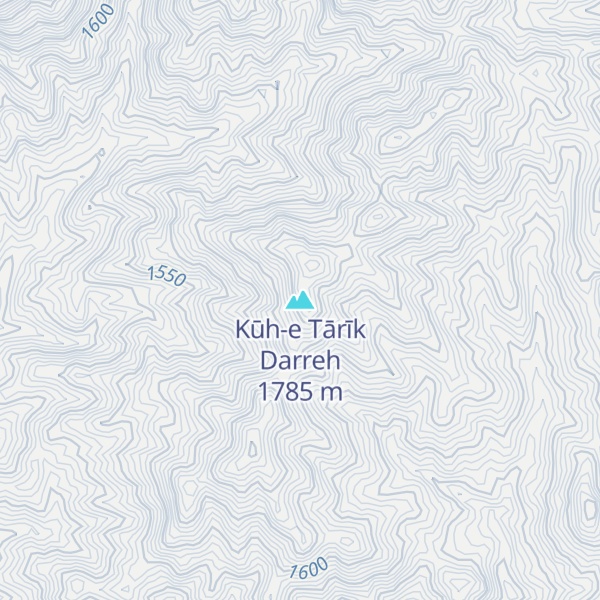 Map of Kūh-e Tārīk Darreh