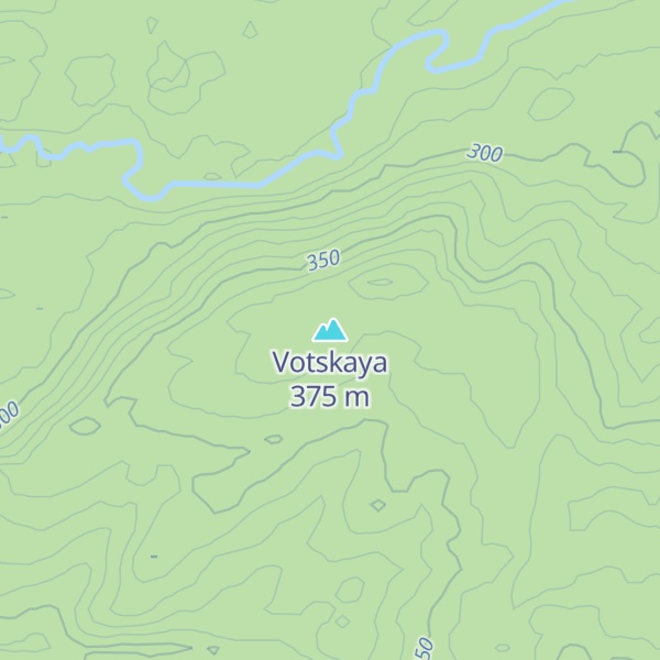 Map of Votskaya