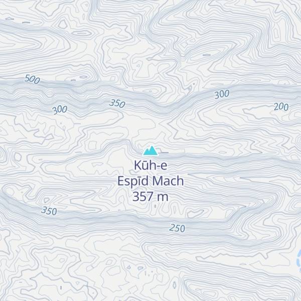 Map of Kūh-e Espīd Mach