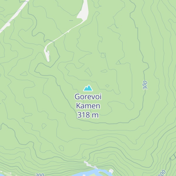 Map of Gorevoi Kamen