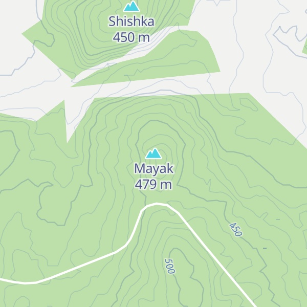 Map of Mayak