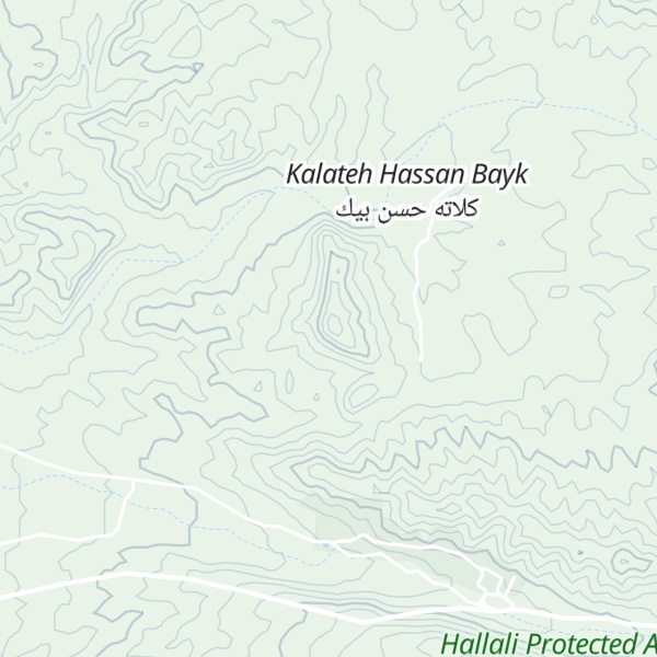 Map of Kūh-e Khesh Kheshū