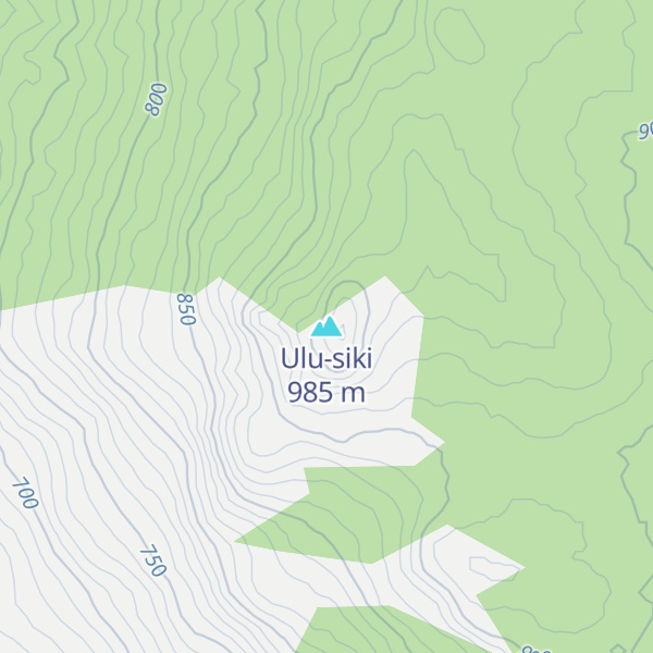Map of Ulu-siki
