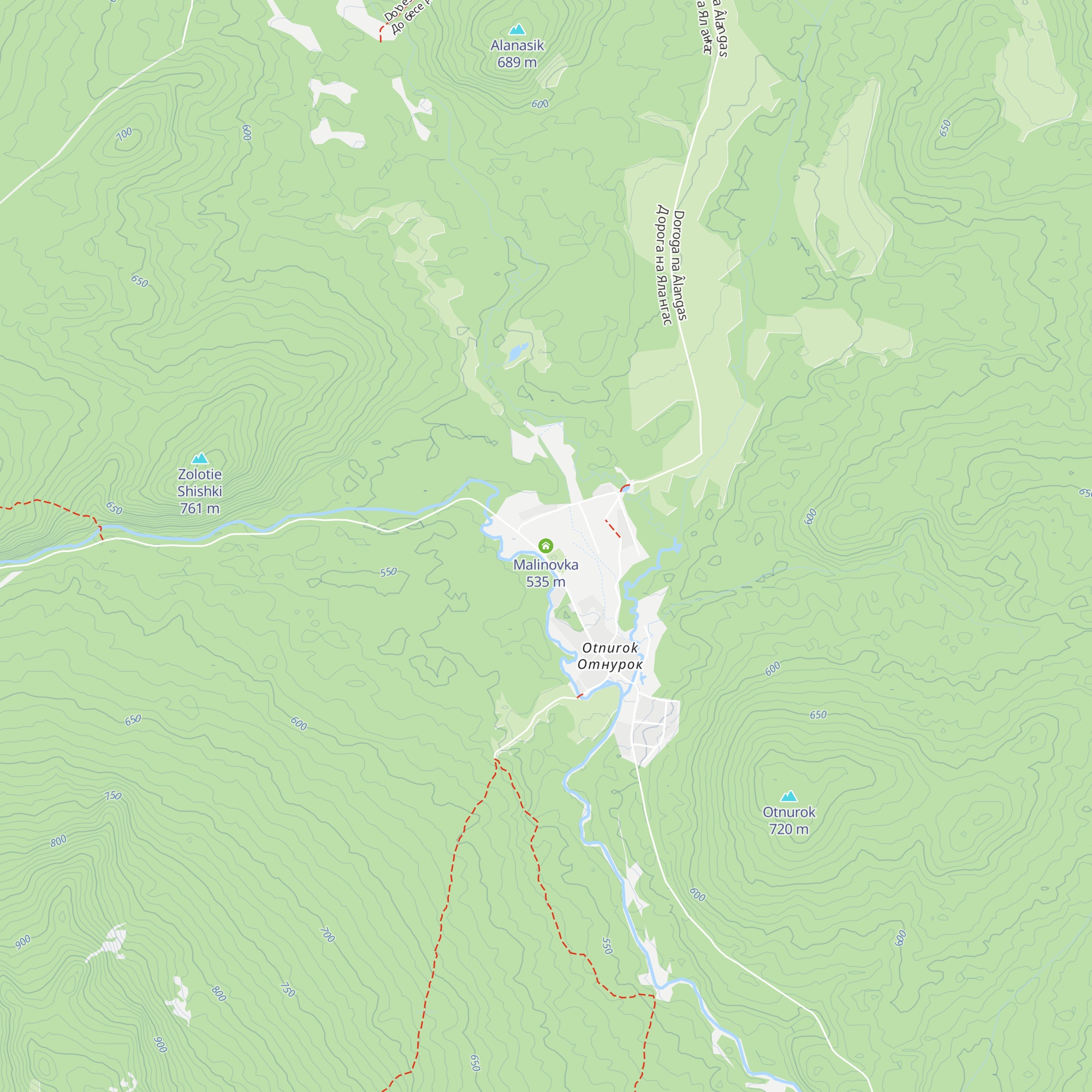 Malinovka map
