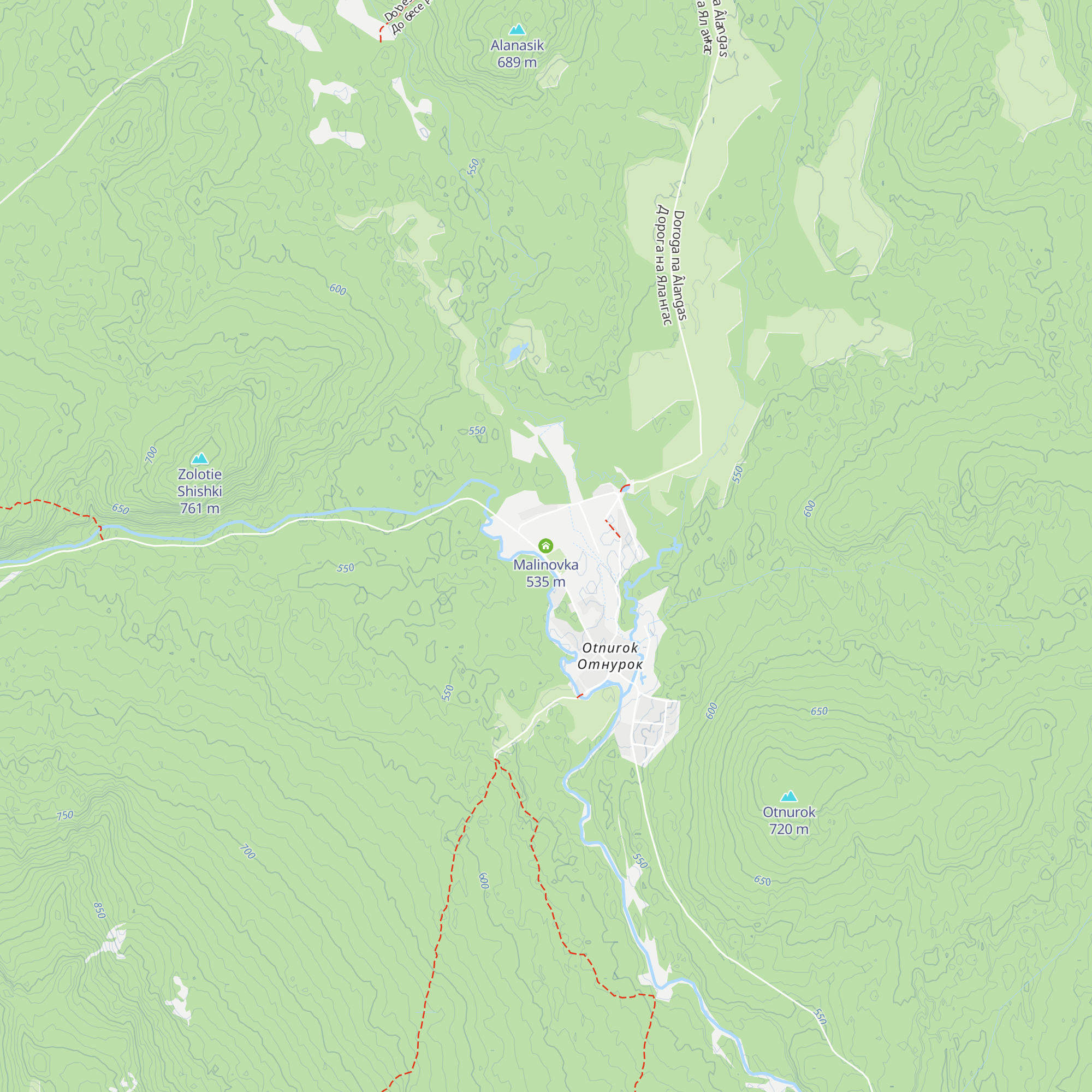 Malinovka map