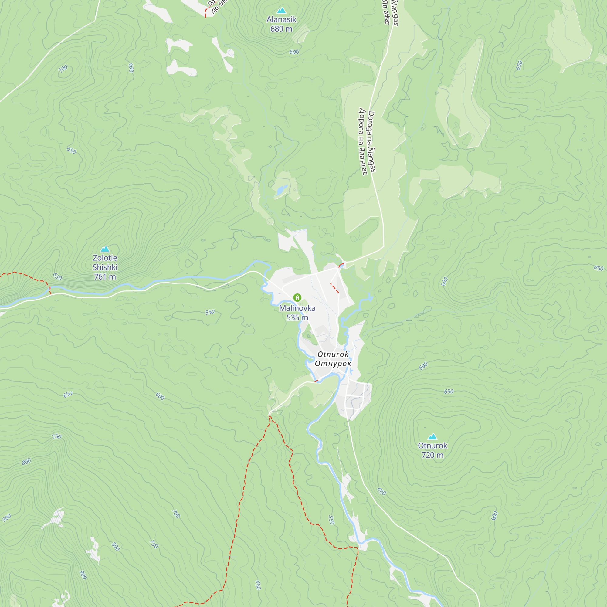 Malinovka map