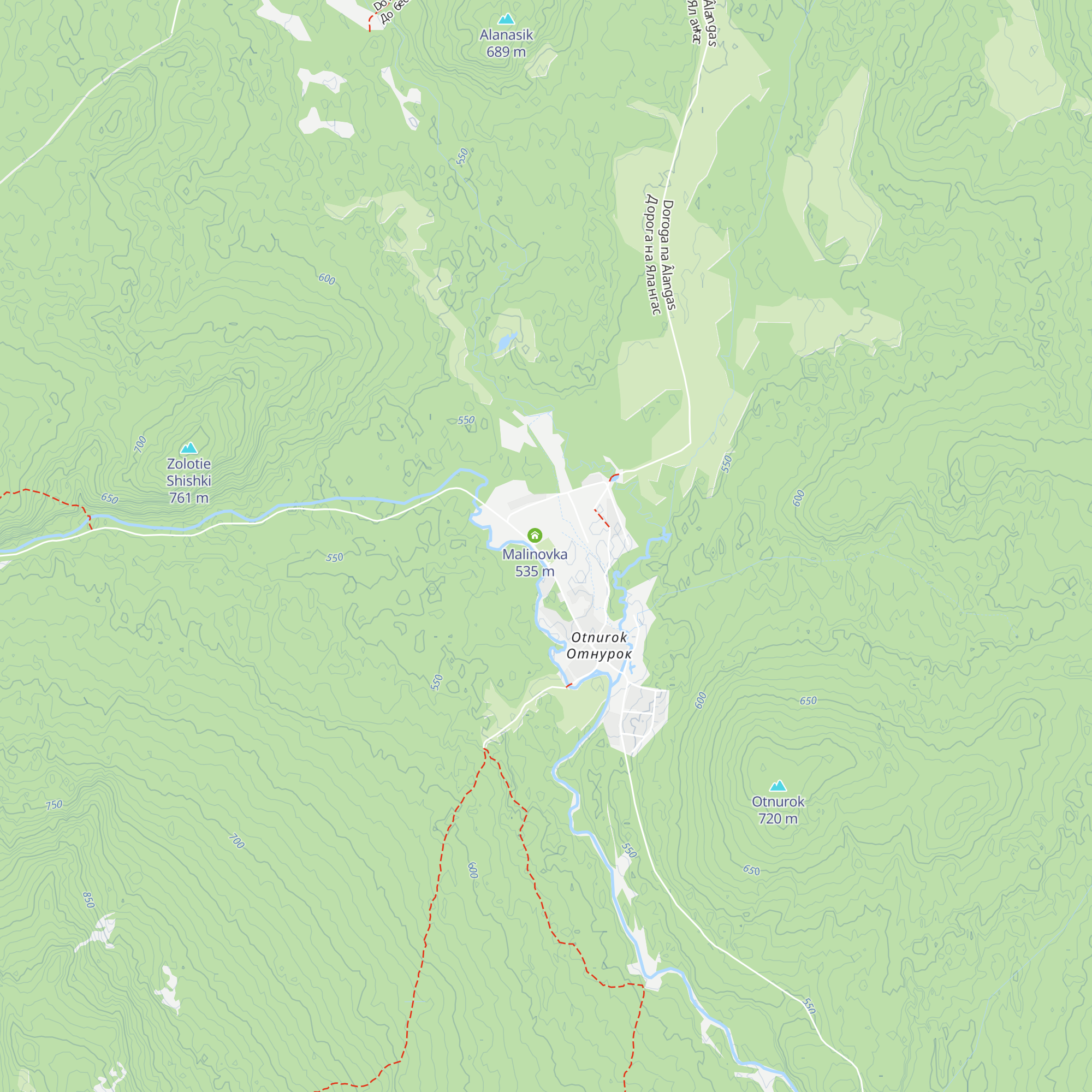 Malinovka map