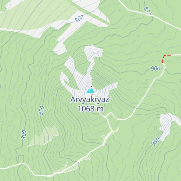 Map of Arvyakryaz'