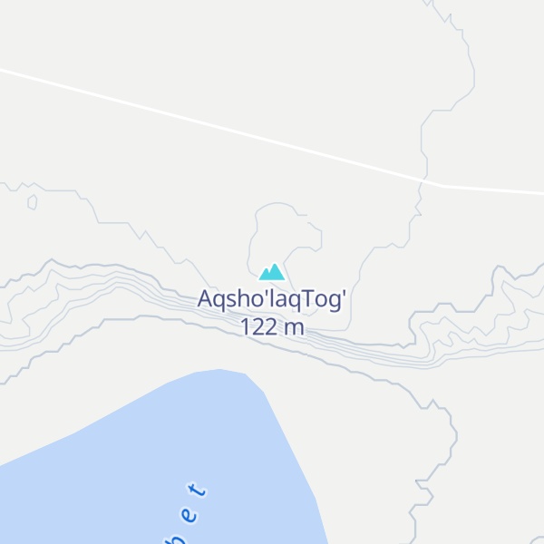 Map of Aqsho'laqTog'