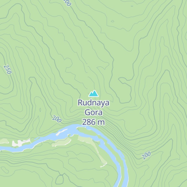 Map of Rudnaya Gora