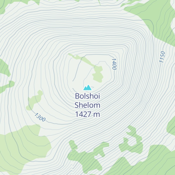 Map of Bolshoi Shelom