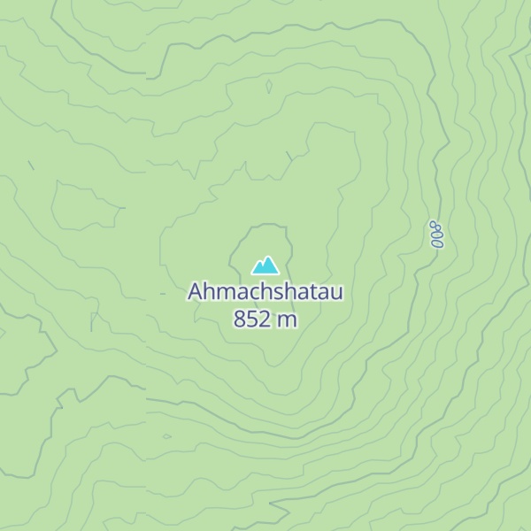 Map of Ahmachshatau