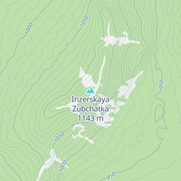 Map of Inzerskaya Zubchatka