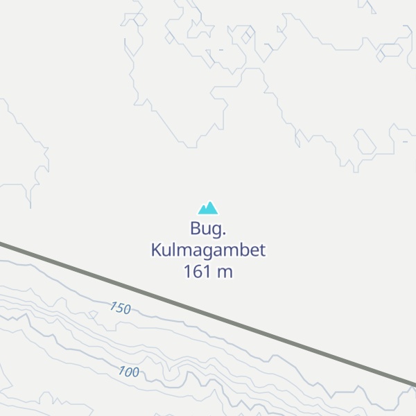 Map of Bug. Kulmagambet