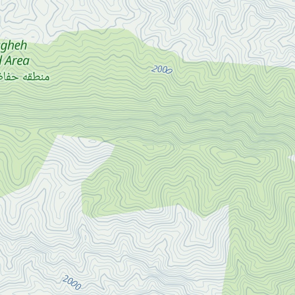 Map of Kūh-e Mersū