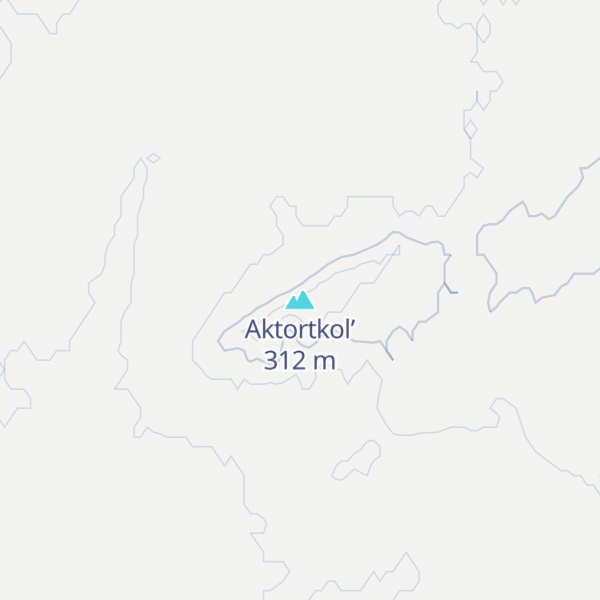 Map of Aktortkol’