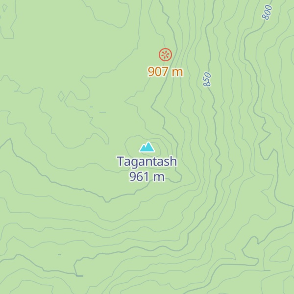 Map of Tagantash