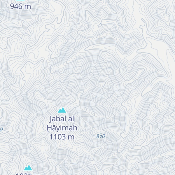 Map of Jabal al Haymah