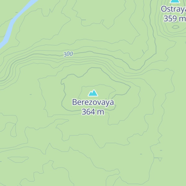 Map of Berezovaya