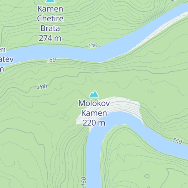 Map of Molokov Kamen