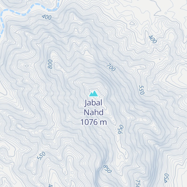 Map of Jabal Nahd
