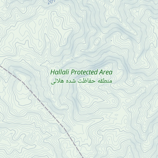Map of Kūh-e Kamar Zard
