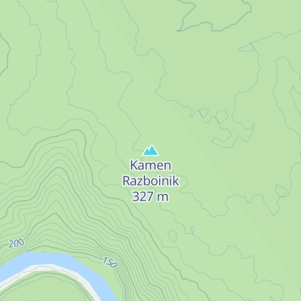 Map of Kamen Razboinik