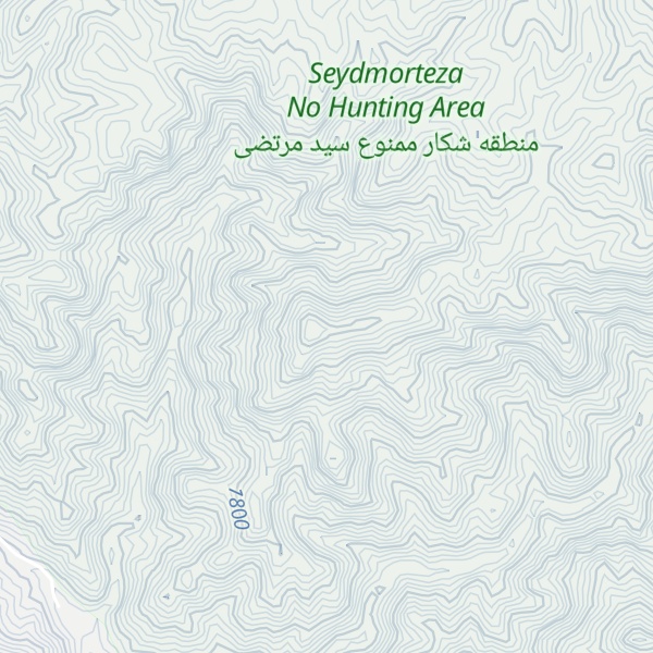 Map of Kūh-e Zīr-e Sorkh