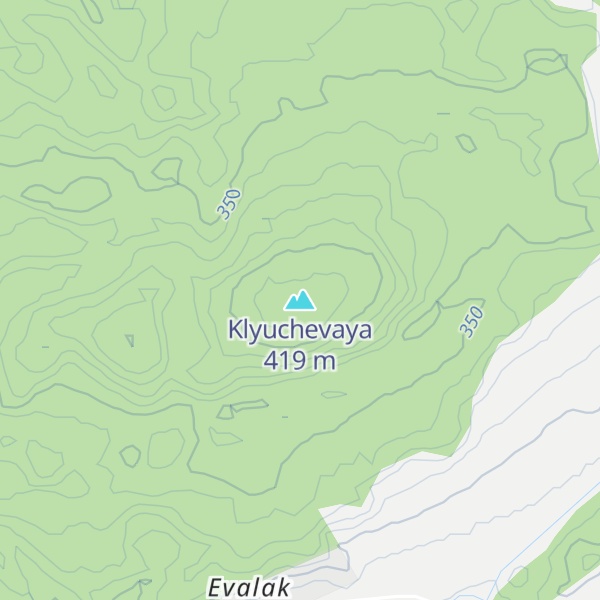 Map of Klyuchevaya