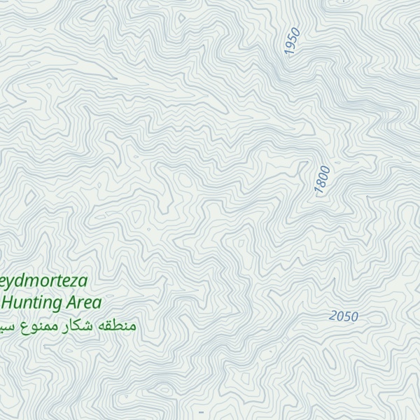 Map of Kūh-e Khorūsh